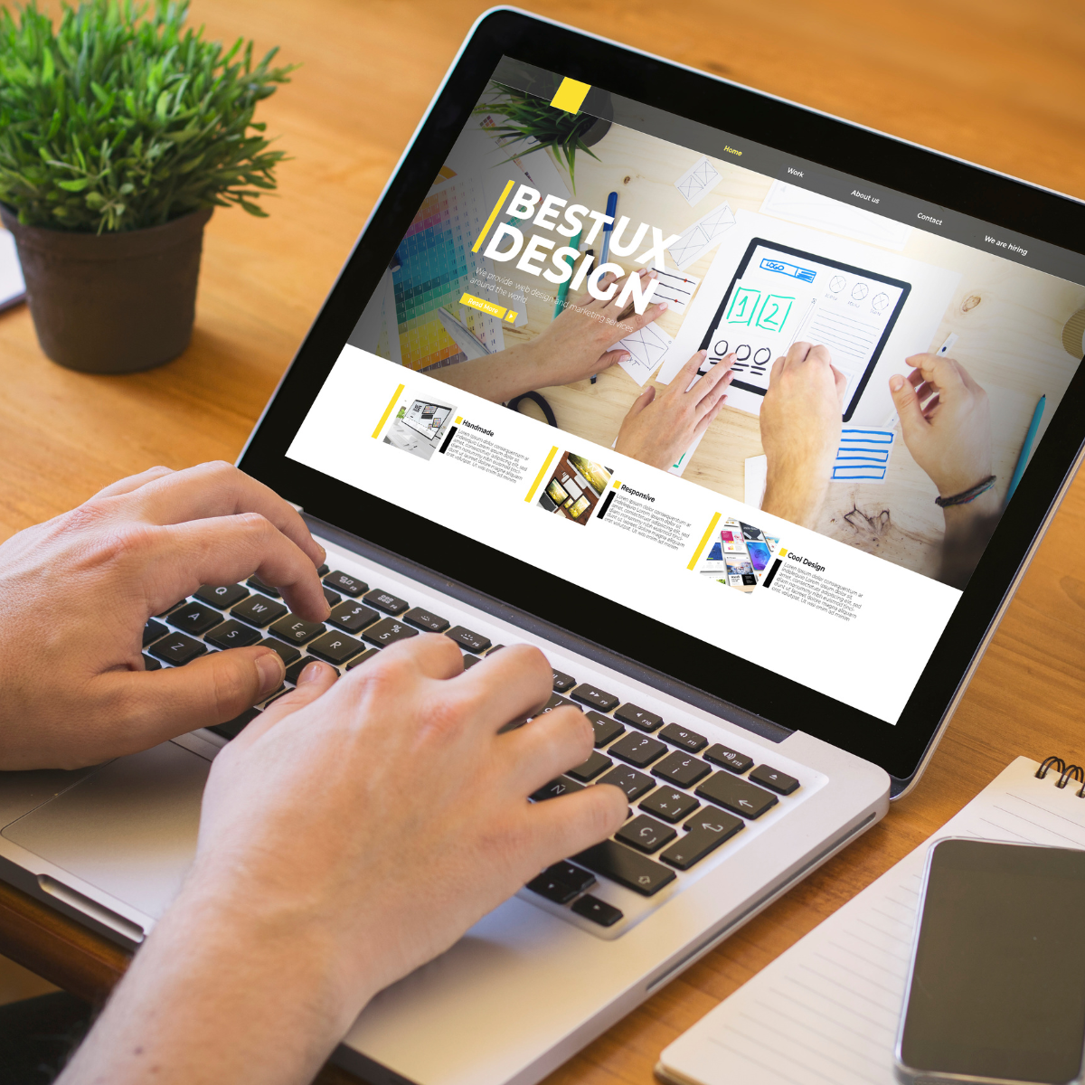 landing page design for Christian business owners